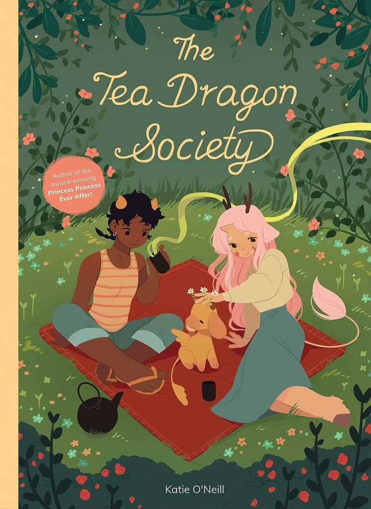 12. The Tea Dragon Society by Katie O’Neill (New Zealand) 